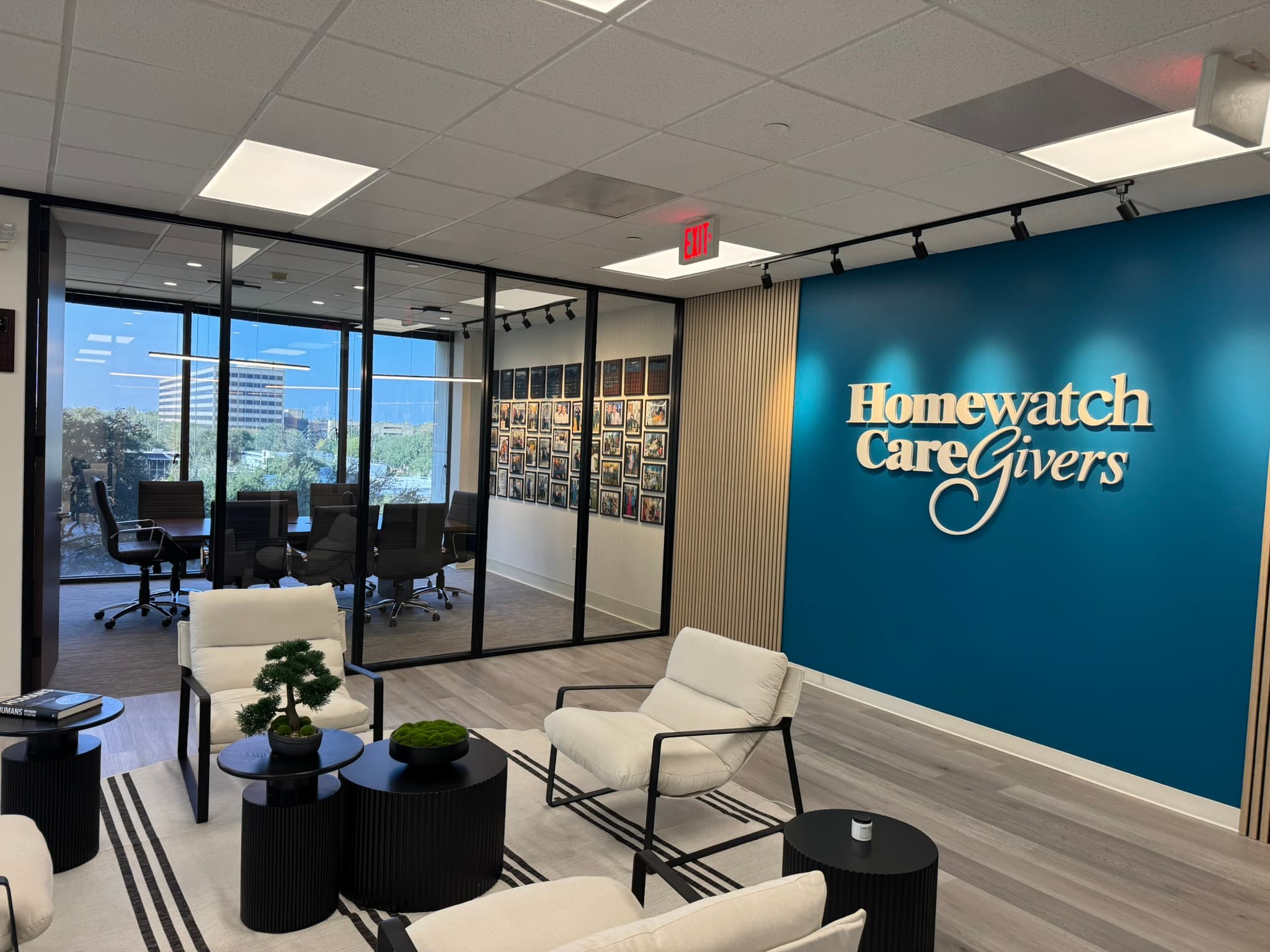 Inside the Homewatch CareGivers Houston Galleria office